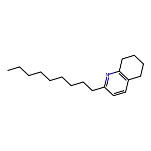 Quinoline, 5,6,7,8-tetrahydro-2-nonyl- structure