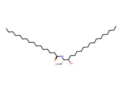 Hexadecanamide, N-[2-hydroxy-1-(hydroxymethyl)heptadecyl]- structure