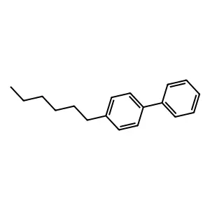 4-己基联苯 structure