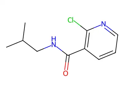 2-Chloro-N-isobutylnicotinamide structure
