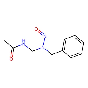 Acetamide, N-((N-nitrosobenzylamino)methyl)- structure
