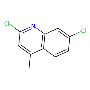2,7-Dichloro-4-methylquinoline structure