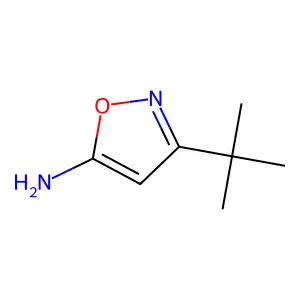 3-Isoxazolamine, 5-(1,1-dimethylethyl)- structure
