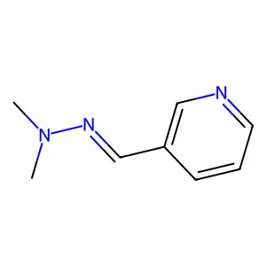 烟醛二甲腙 structure
