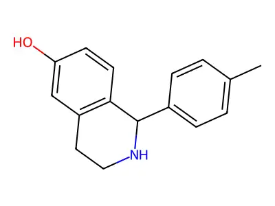 1-(4-Methylphenyl)-1,2,3,4-tetrahydroisoquinolin-6-ol structure