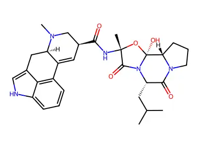 Ergosinine structure