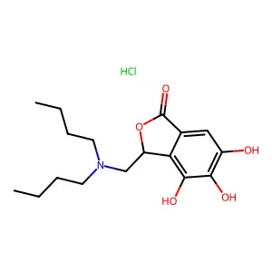 Anthallan hydrochloride structure