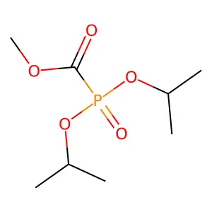 Phosphinecarboxylic acid, bis(1-methylethoxy)-, methyl ester, oxide structure
