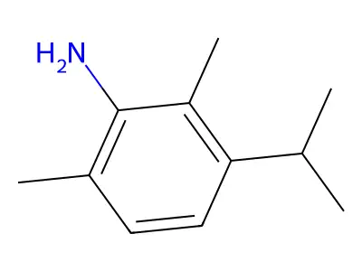 2,6-Dimethyl-3-(propan-2-yl)aniline structure