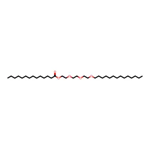 2-Tetradecoxyethyl tetradecanoate structure