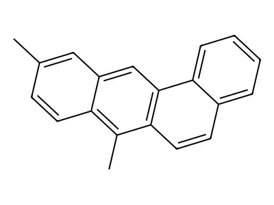7,10-Dimethylbenz(a)anthracene structure