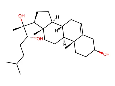 20α,22R-二羟基胆固醇 structure