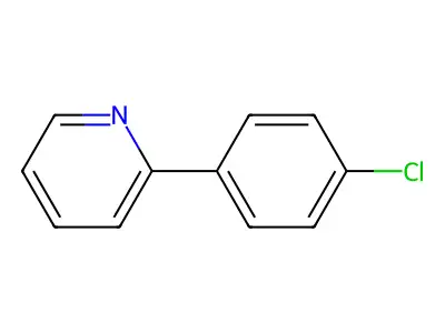 2-(4-Chlorophenyl)pyridine structure