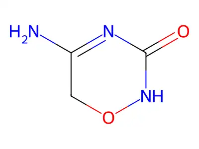 2H-1,2,4-Oxadiazin-3(6H)-one, 5-amino- structure