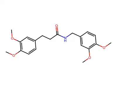 N-(3,4-Dimethoxy-benzyl)-3-(3,4-dimethoxy-phenyl)-propionamide structure