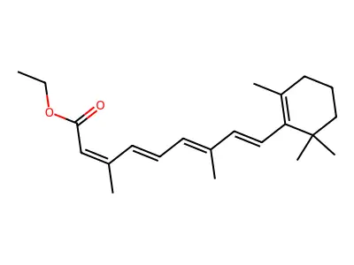 13-cis-RetinoicAcidEthylEster structure