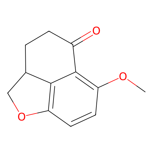 6-Methoxy-2,2a,3,4-tetrahydro-5H-naphtho[1,8-bc]furan-5-one structure