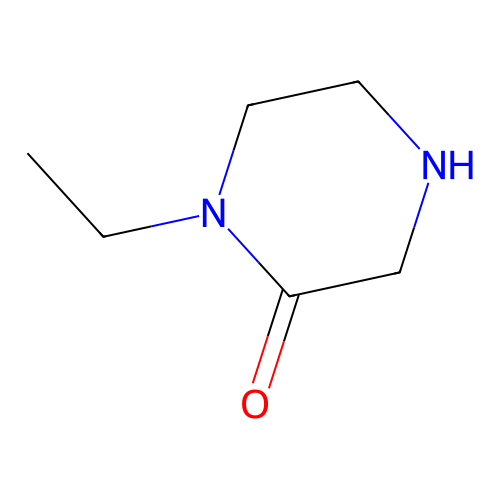 1-Ethylpiperazin-2-one structure