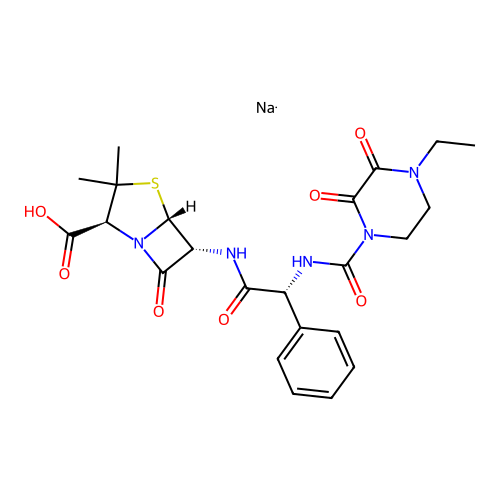 AB Piperacillin structure