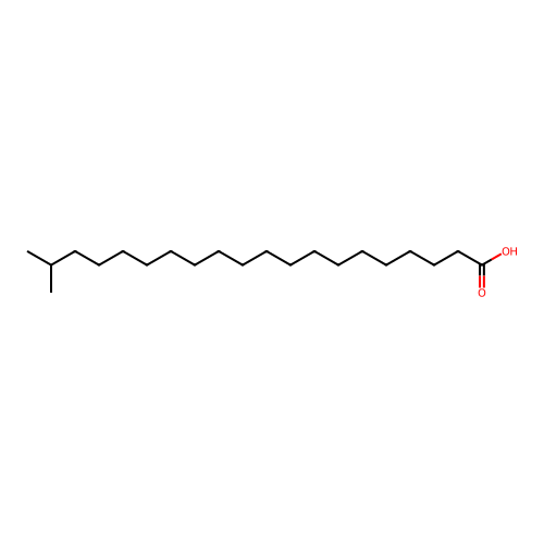 19-Methyleicosanoic acid structure