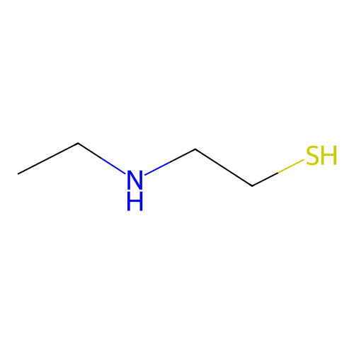 Ethanethiol, 2-(ethylamino)- structure