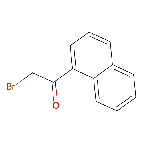 2-Bromo-1-(1-naphthalenyl)ethanone structure