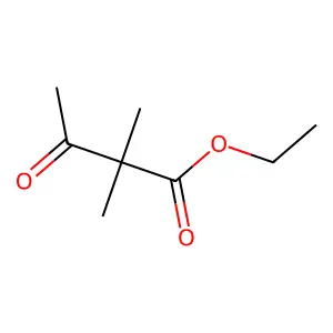 Ethyl 2,2-dimethylacetoacetate structure