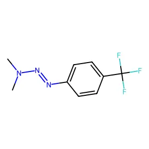 1-Triazene, 3,3-dimethyl-1-(4-(trifluoromethyl)phenyl)- structure