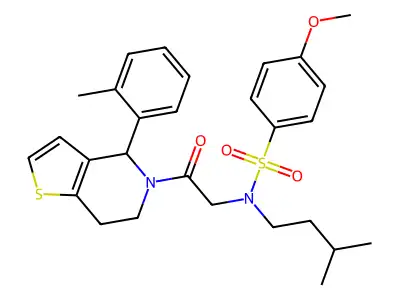 N-(4-ethoxyphenyl)-4-{[(2,4,6-trioxo-1-phenyltetrahydro-5(2H)-pyrimidinylidene)methyl]amino}benzenesulfonamide structure