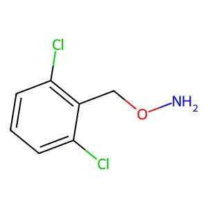 O-[(2,6-二氯苯基)甲基]羟胺 structure