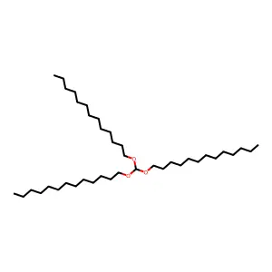 1-[Bis(tridecyloxy)methoxy]tridecane structure