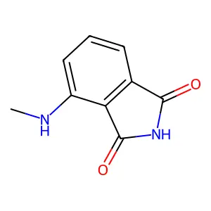 3-甲氨基邻苯二甲酰亚胺 structure
