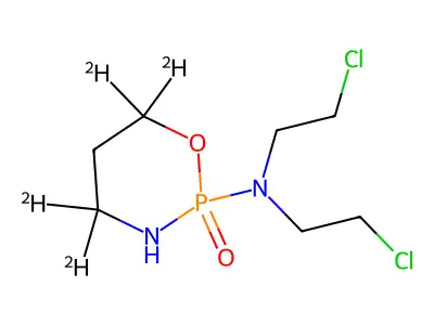 Cyclophosphamide-d4 structure