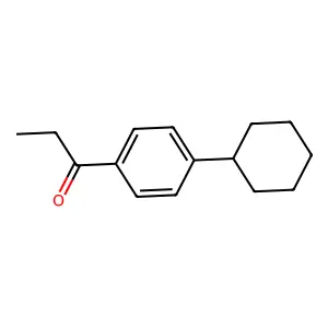 4-Cyclohexylpropiophenon structure