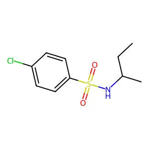 N-(丁-2-基)-4-氯苯-1-磺酰胺 structure