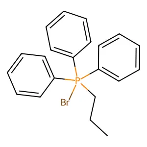 三苯基丙基溴化鏻 structure