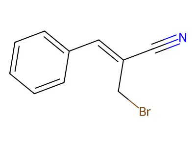 2-(溴甲基)-3-苯基丙-2-烯腈 structure