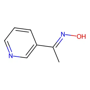 1-(3-Pyridinyl)ethanone oxime structure
