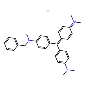 Brilliant violet structure