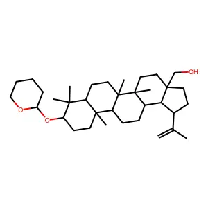 Thp ether OF betulin structure