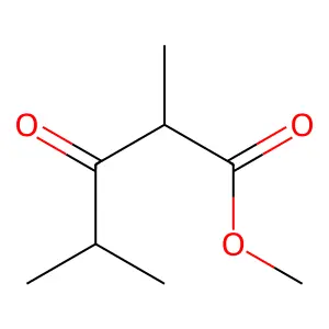 Methyl 2,4-dimethyl-3-oxopentanoate structure