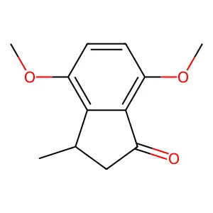 4,7-Dimethoxy-3-methyl-2,3-dihydro-1H-inden-1-one structure