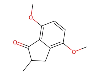 4,7-Dimethoxy-2-methyl-2,3-dihydro-1H-inden-1-one structure