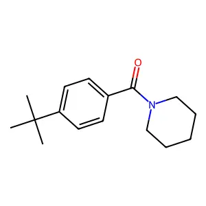 Piperidine, 1-(4-(1,1-dimethylethyl)benzoyl)- structure