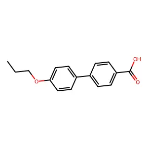 4-(4-propoxyphenyl)benzoic Acid structure