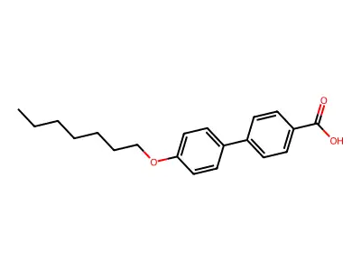 4-(Heptyloxy)-4'-biphenylcarboxylic Acid structure