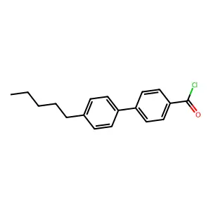 4'-戊基-[1,1'-联苯]-4-甲酰氯 structure