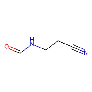 N-(2-Cyanoethyl)formamide structure