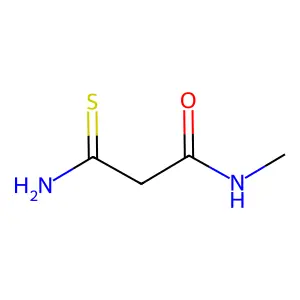 3-Amino-N-methyl-3-thioxopropanamide structure