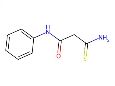 Acetanilide, 2-(thiocarbamyl)- structure